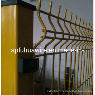 Забор из проволочной сетки с покрытием из ПВХ с возможностью горячей замены (завод)